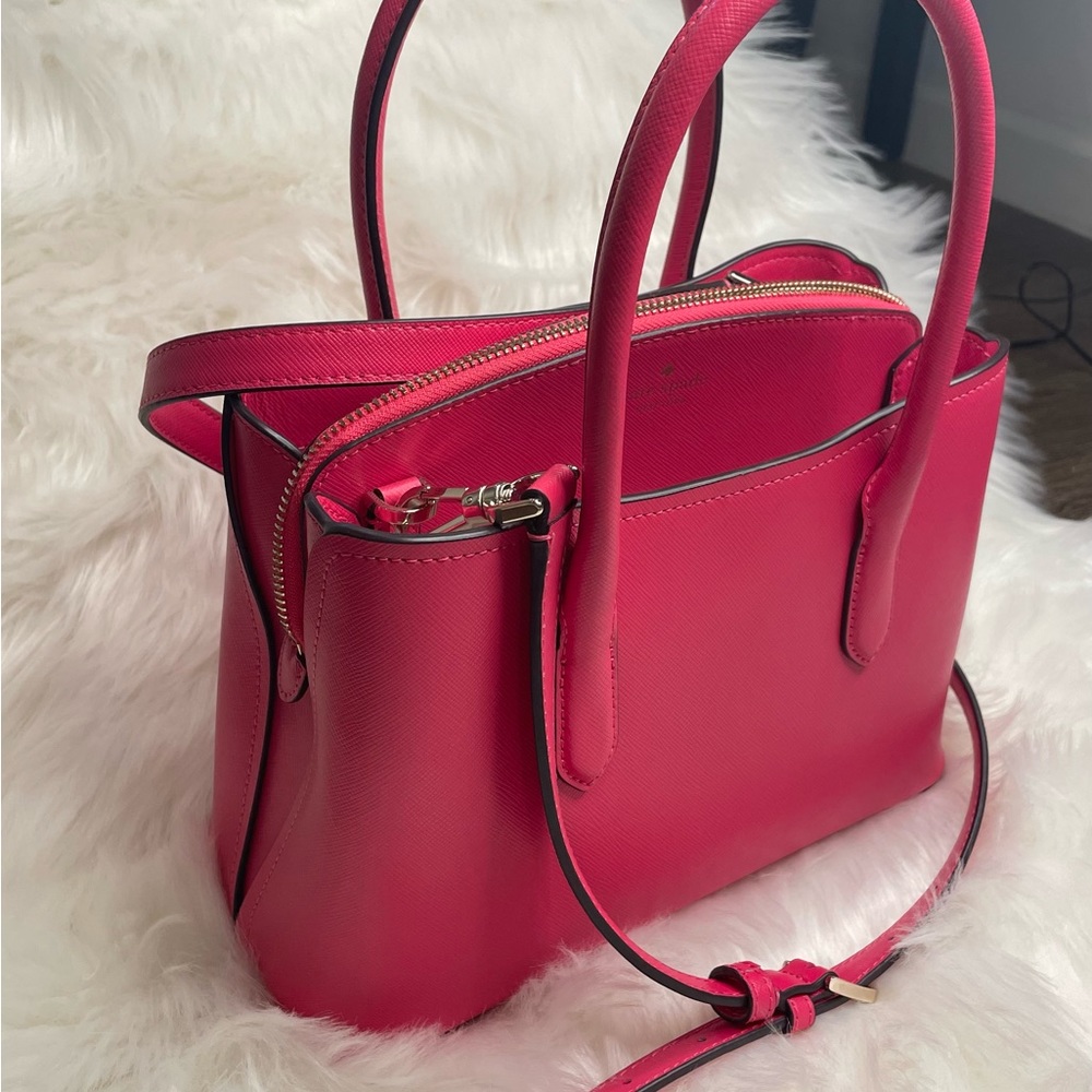 🔥 PRICE DROP 🔥kate spade Rory medium satchel in bikini pink - Picture 4 of 16